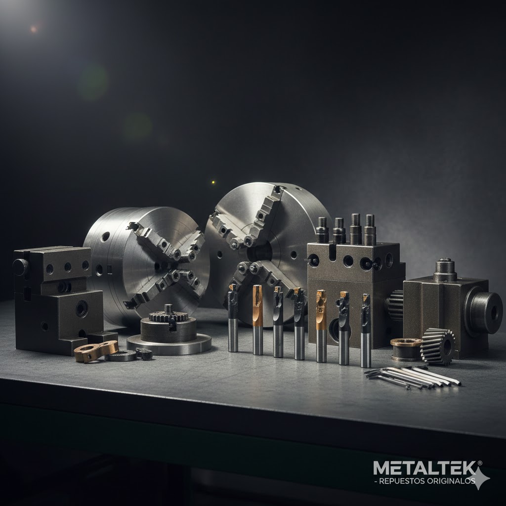 repuestos y accesorios para torno